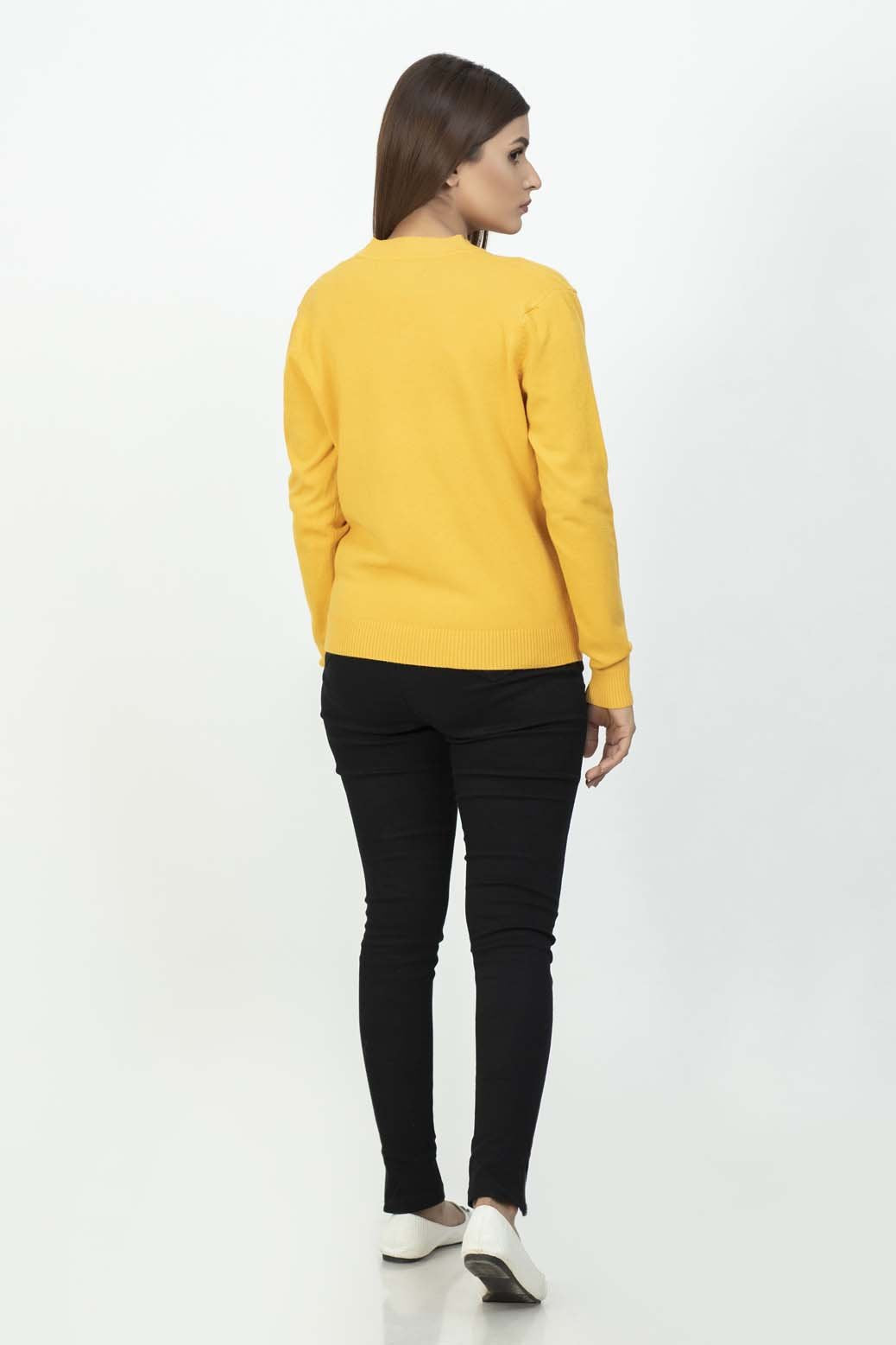 YELLOW-FULL SLEEVES-ZIPPER (19S*012-61)