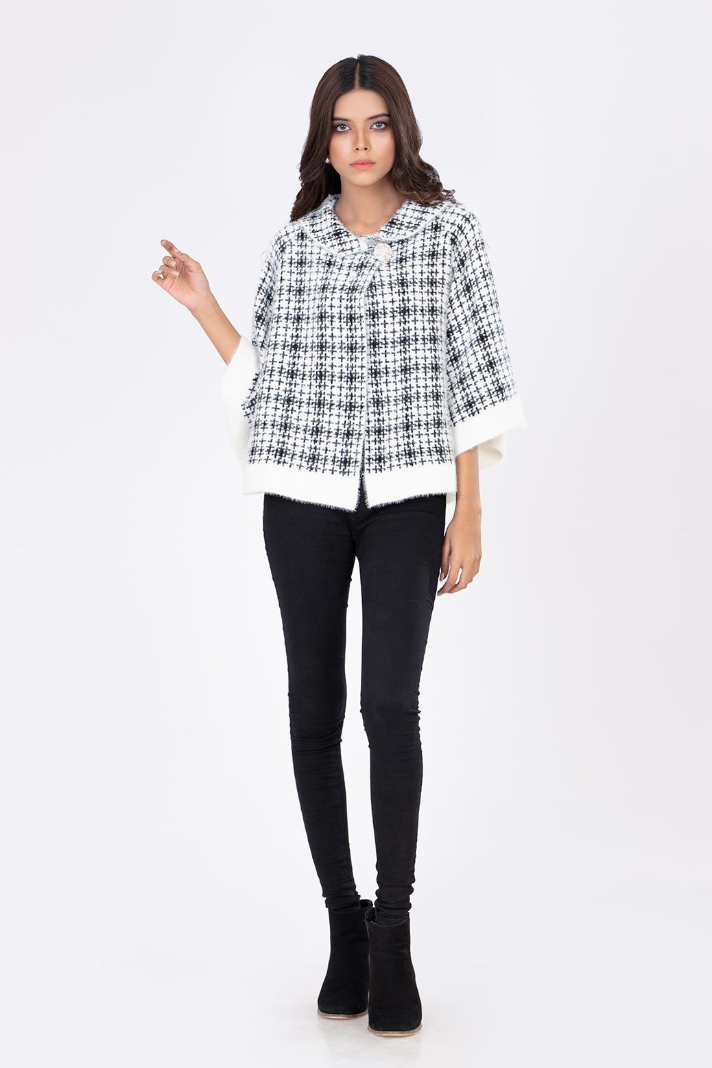 WHITE-FULL SLEEVES-CARDIGAN (21U-014-63)