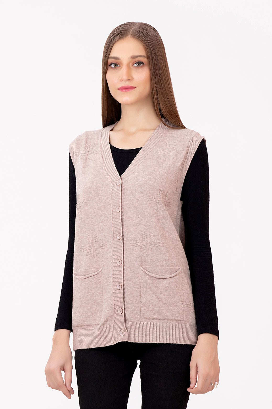 APRICOT-SANDO-CARDIGAN  (21U-089-63)