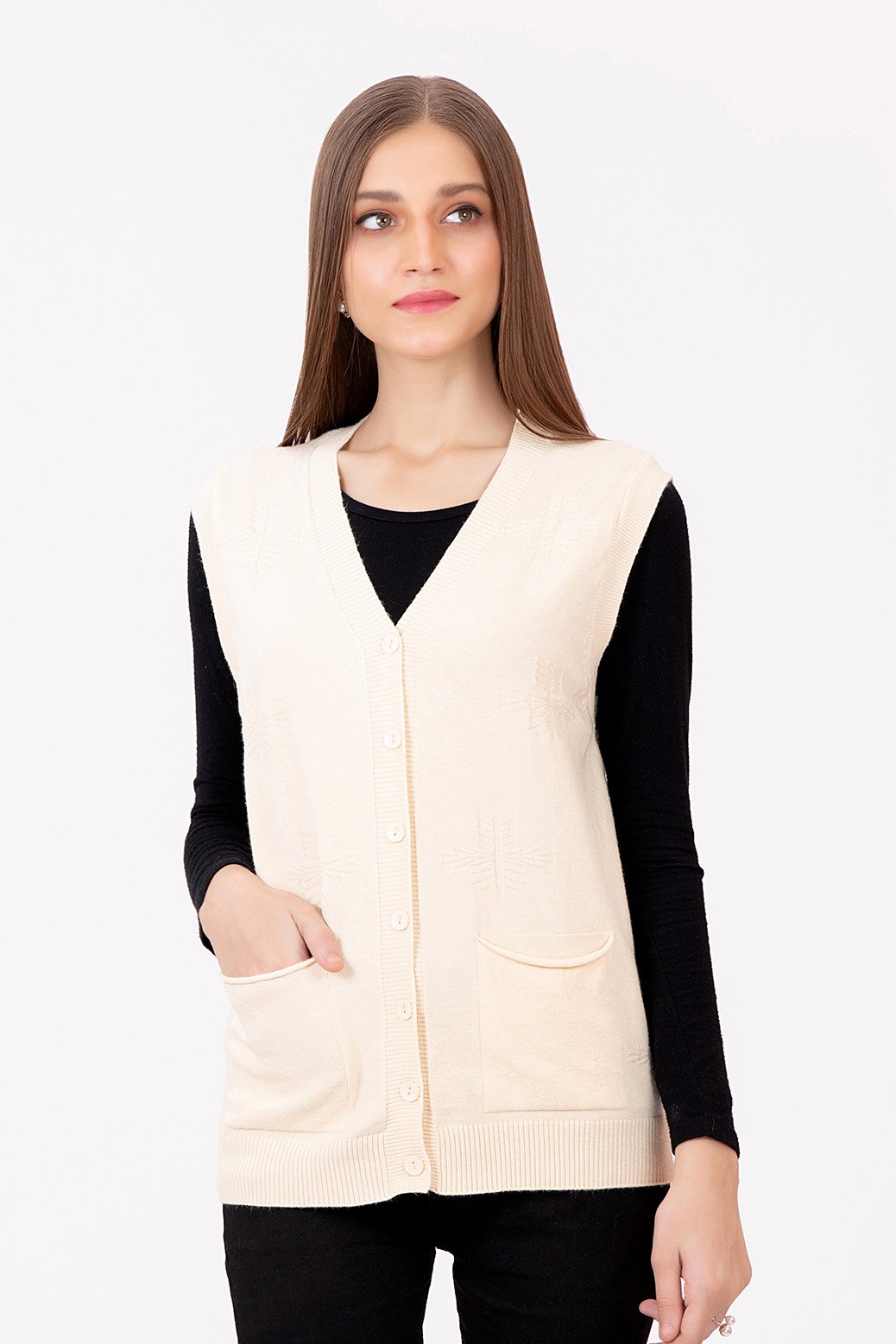 APRICOT-SANDO-CARDIGAN  (21U-089-63)