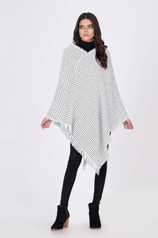 WHITE-PONCHO (21U-113-63)