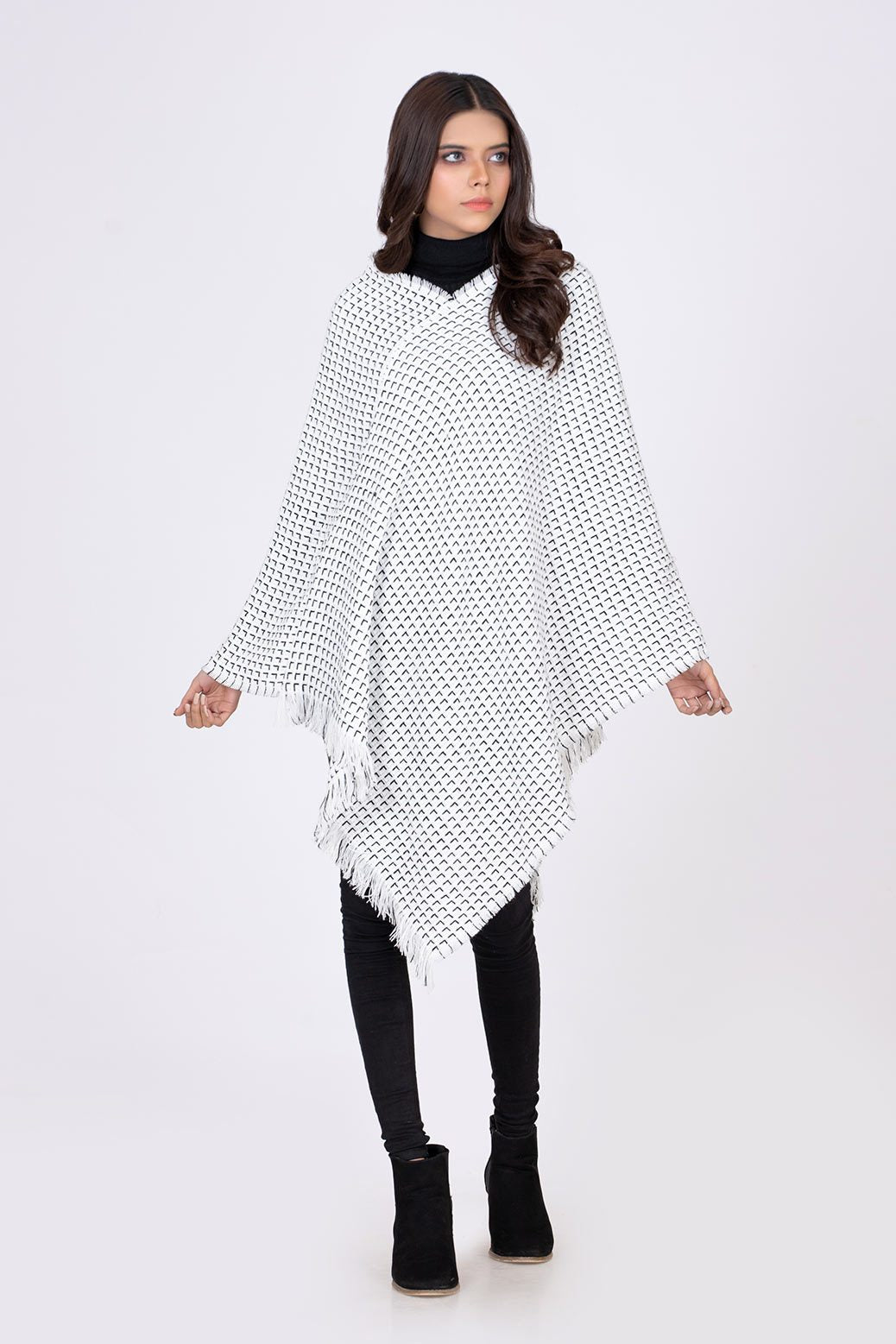 WHITE-PONCHO (21U-113-63)