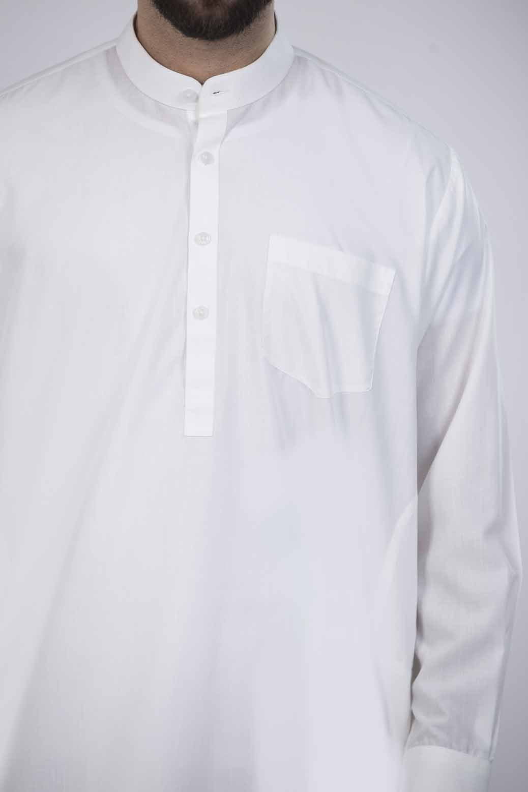 WHITE-BLENDED-SHALWAR SUIT (92497)