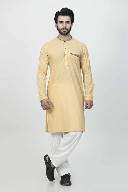 BEIGE-BLENDED-KURTA (97899)