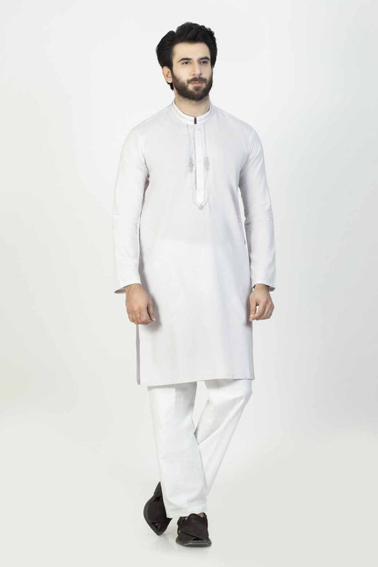 ASH-GREEN-DOBBY-KURTA (97922)