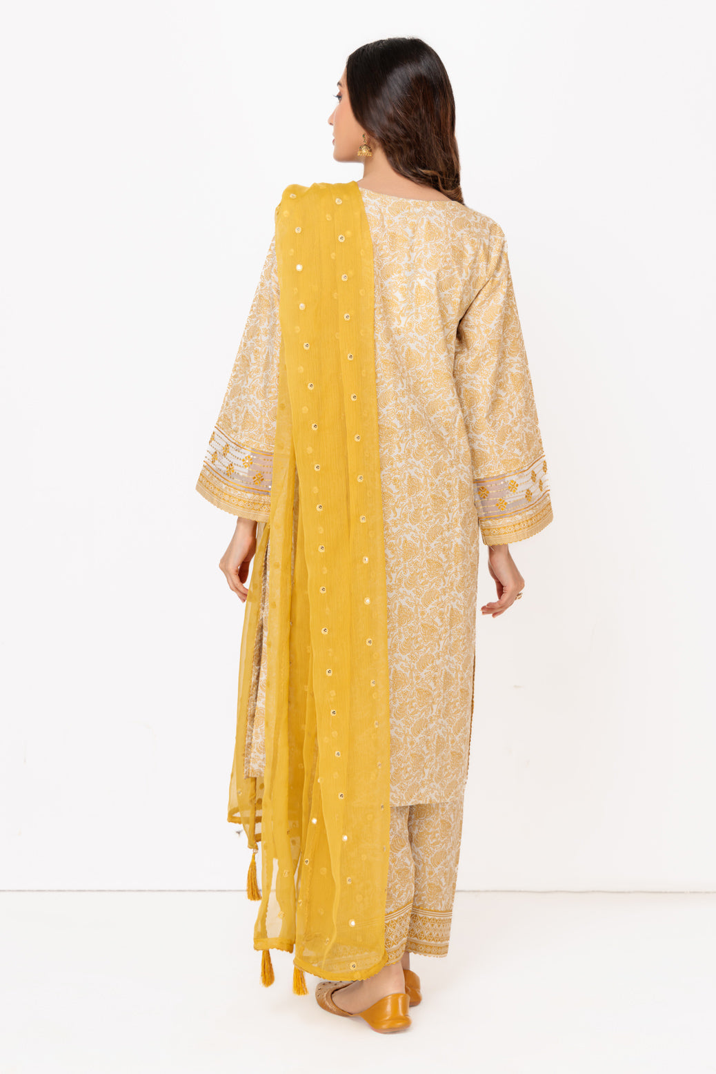 YELLOW-CAMBRIC-3 PIECE-SUIT (BASK223P15)