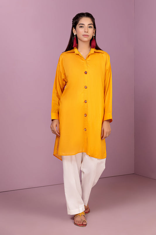 YELLOW-LAWN-KURTI (BRAK221P01)