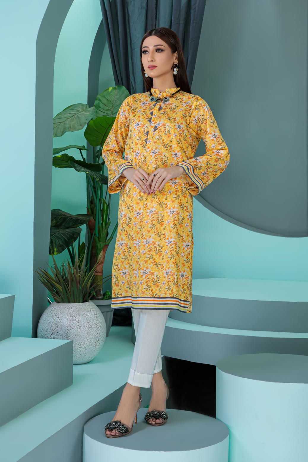 YELLOW-LAWN-SUIT (BRSK222P07)