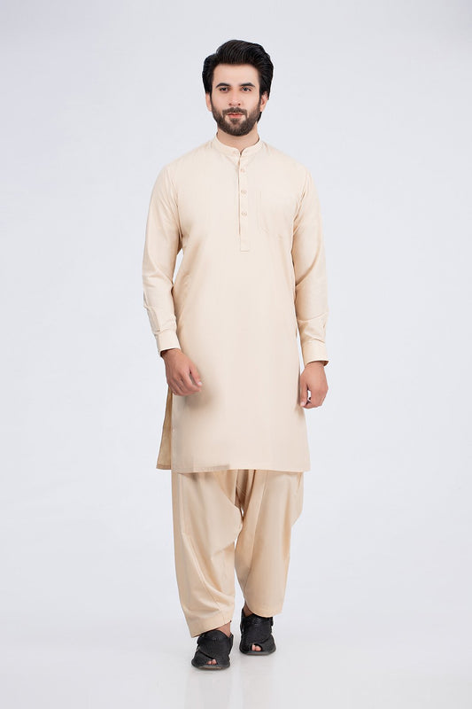 YELLOW-VISCOSE-SHALWAR SUIT (GSBB21-001)