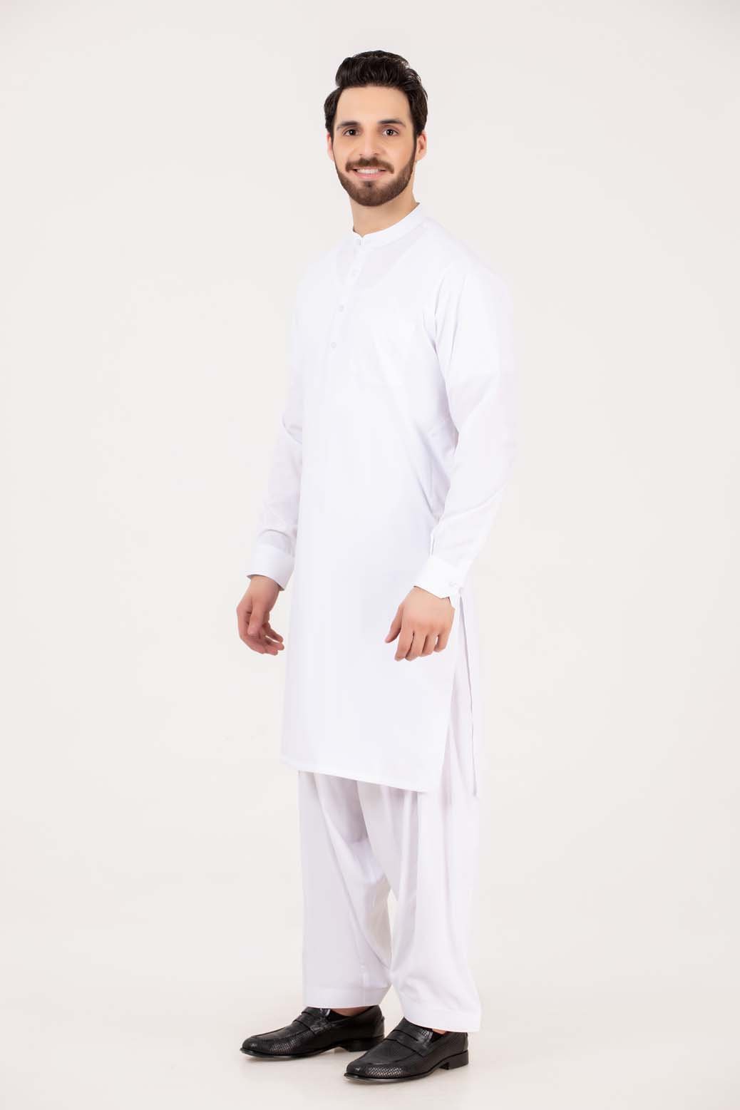 WHITE-VISCOSE-SHALWAR SUIT (GSBB21-010)