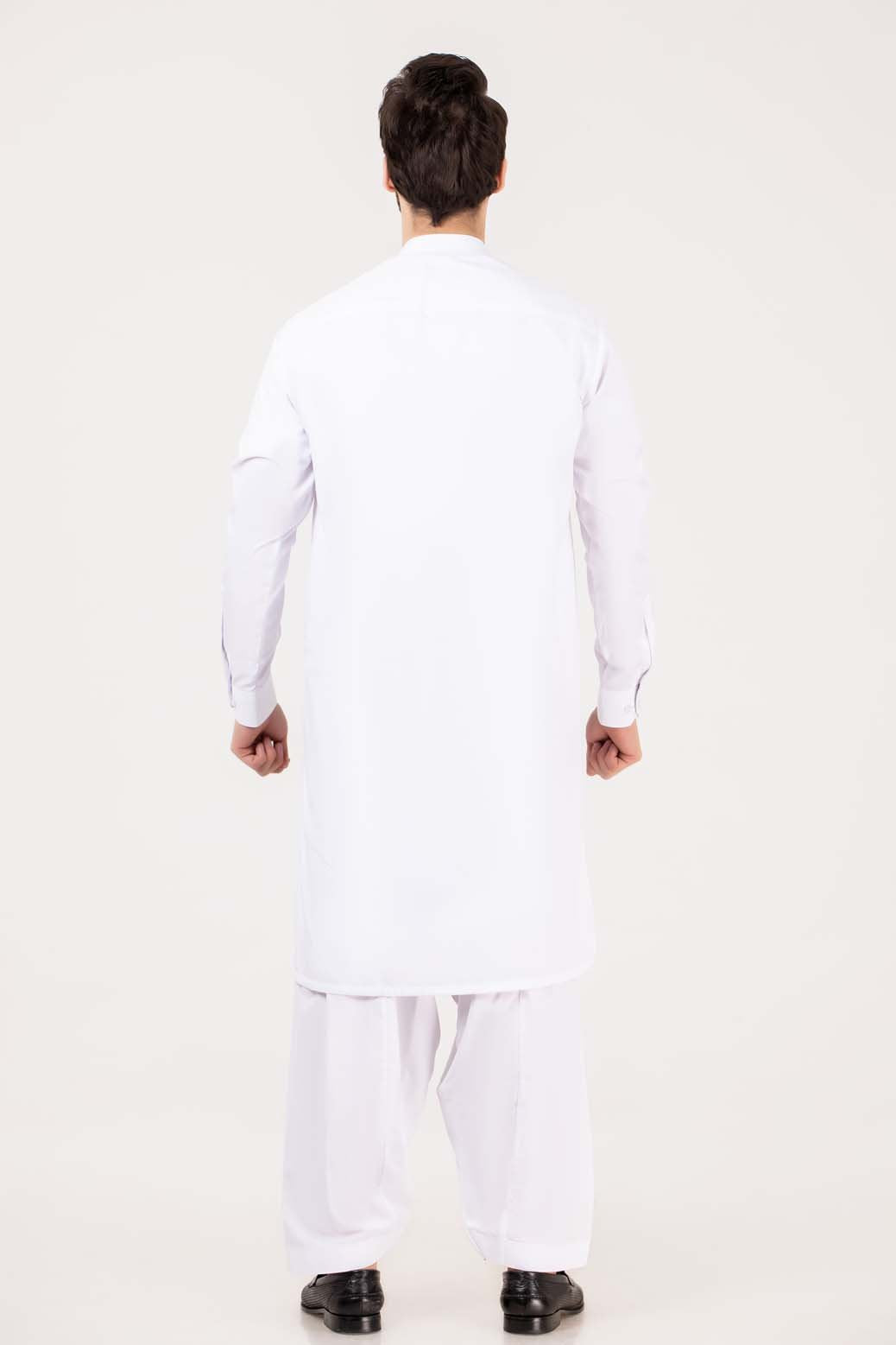 WHITE-VISCOSE-SHALWAR SUIT (GSBB21-010)