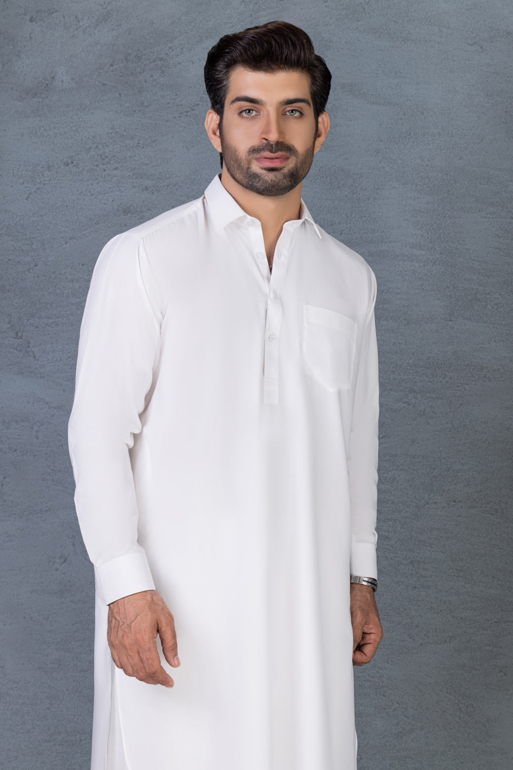 WHITE-BLENDED-SHALWAR SUIT (GSBB22-007)