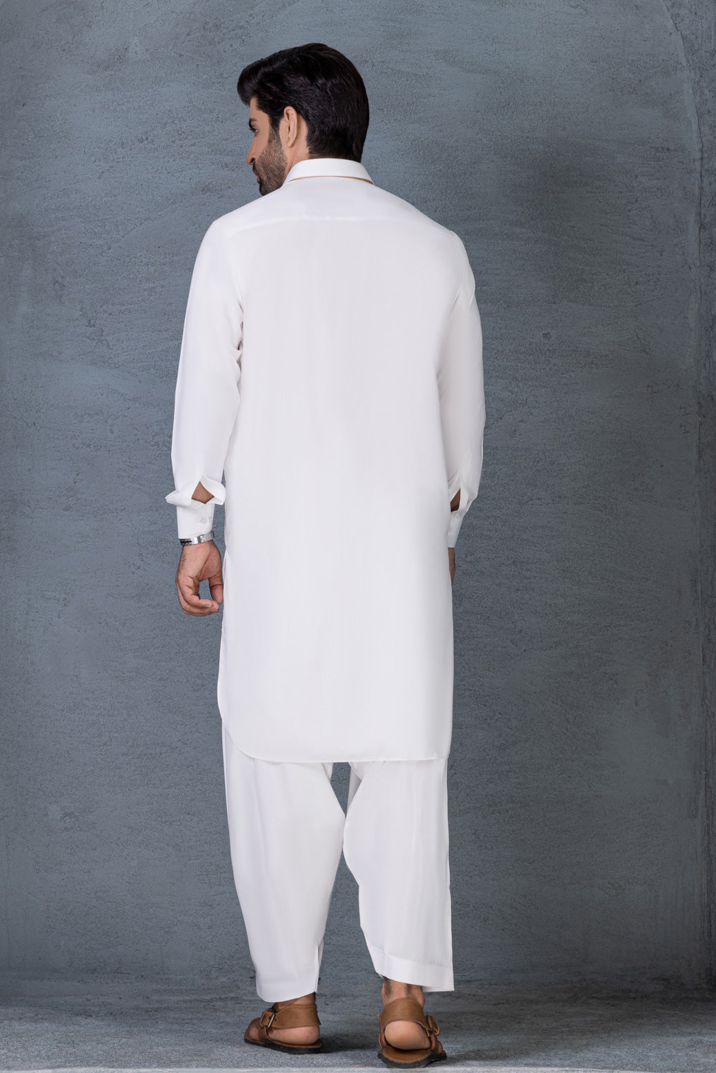 WHITE-BLENDED-SHALWAR SUIT (GSBB22-007)