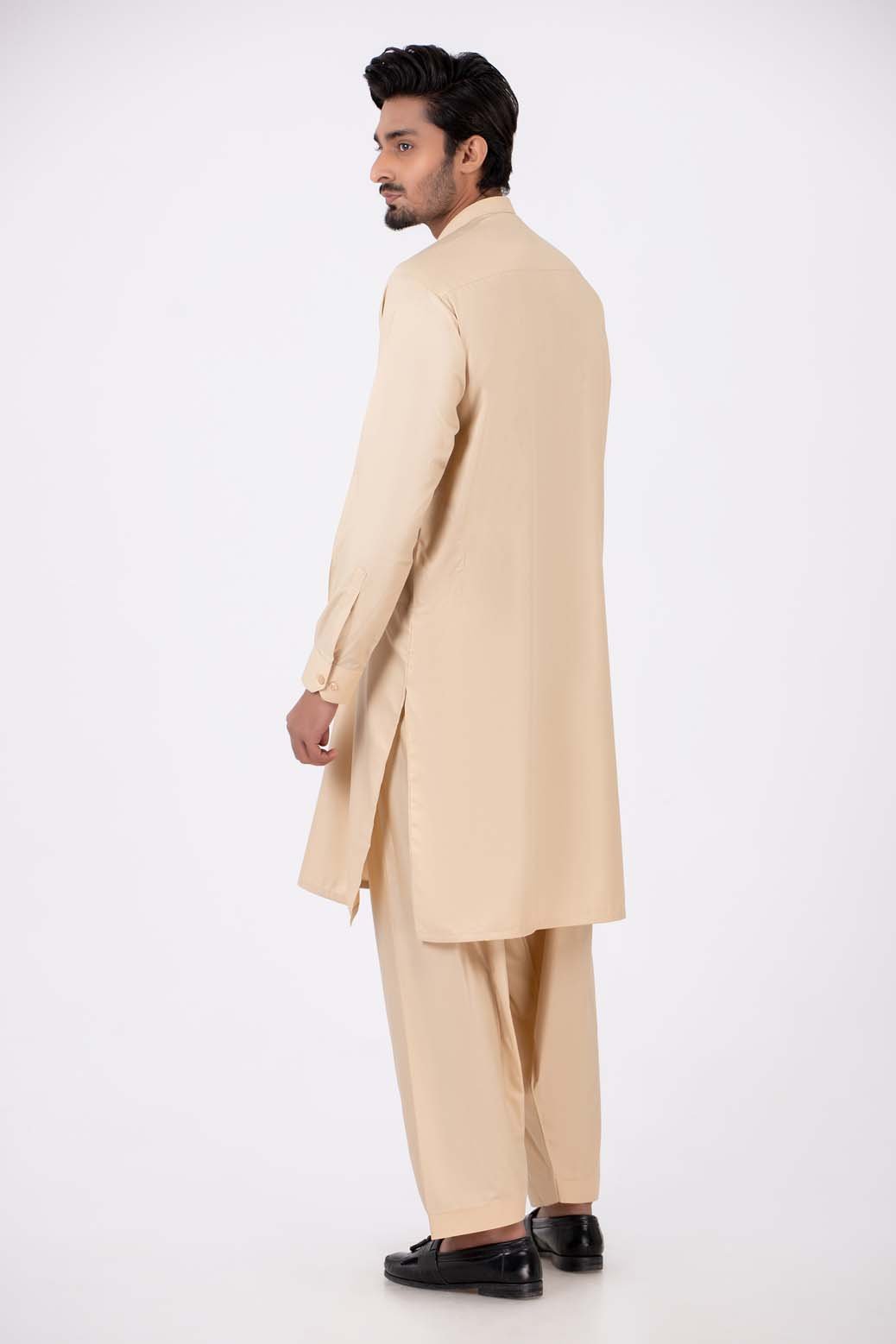 BEIGE-BLENDED-SHALWAR SUIT (GSBS21-017)