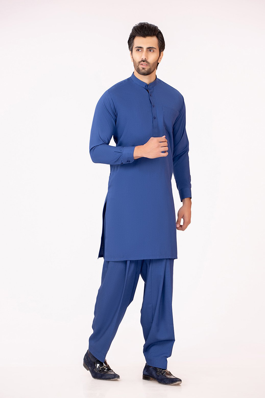 AZURE-VISCOSE-SHALWAR SUIT (GSBW21-024)