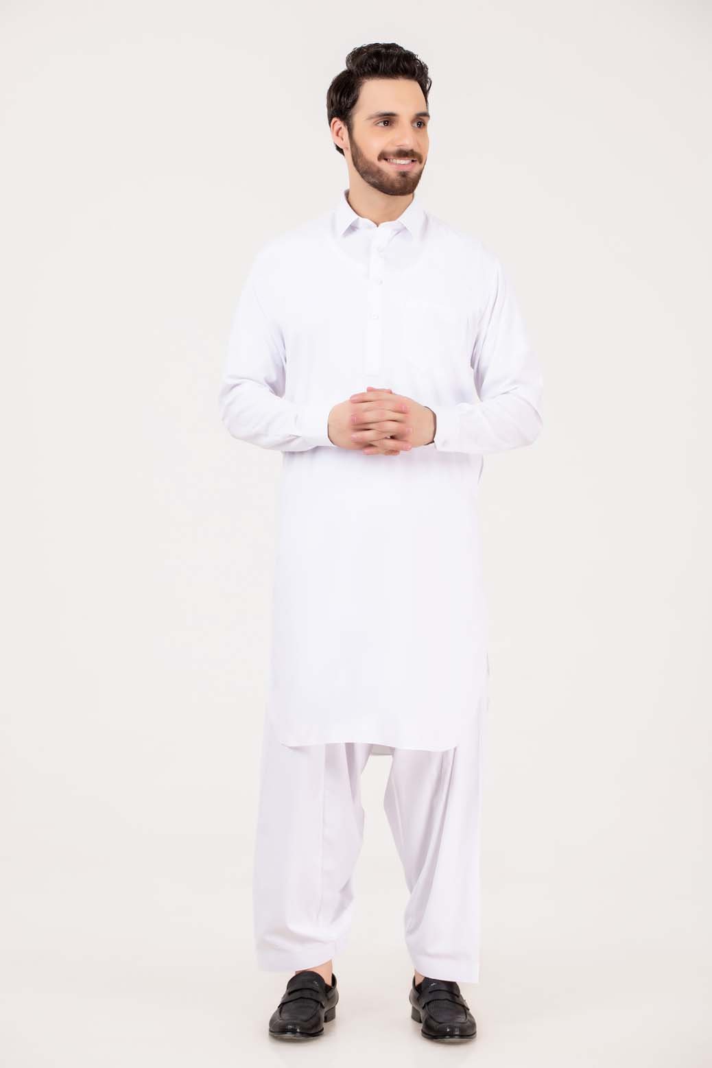 WHITE-VISCOSE-SHALWAR SUIT (GSSB21-011)