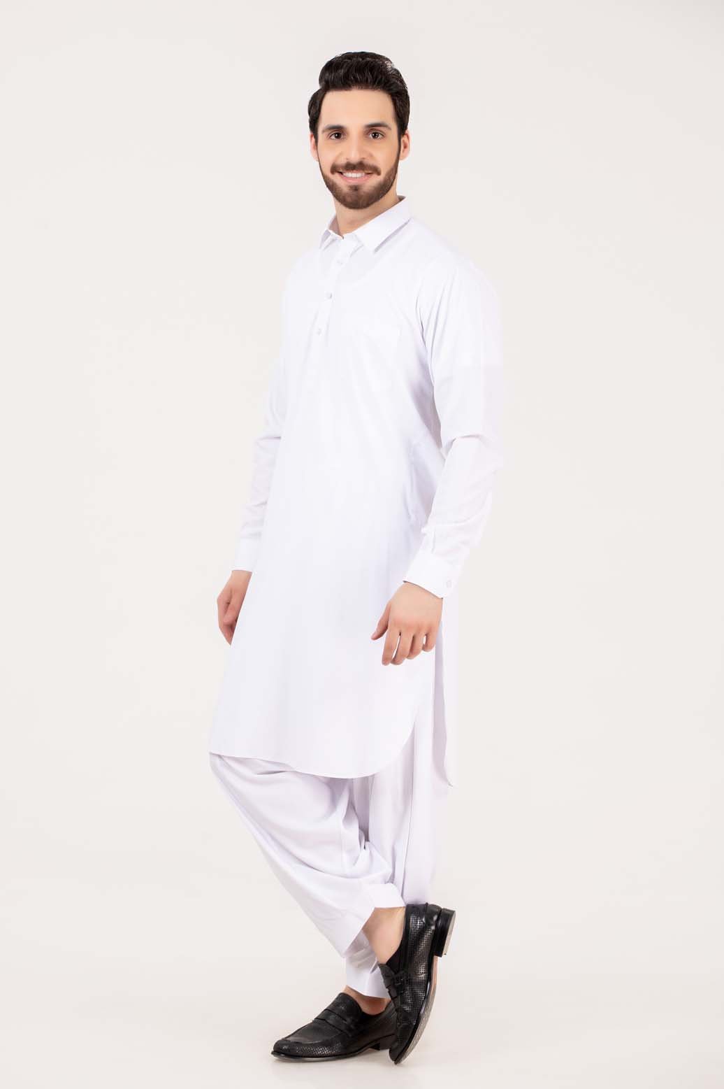 WHITE-VISCOSE-SHALWAR SUIT (GSSB21-011)