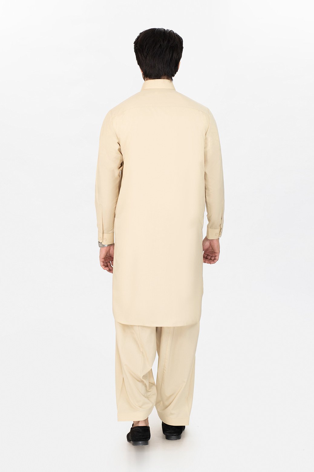 BEIGE-BLENDED-SHALWAR SUIT (GSSS21-001)