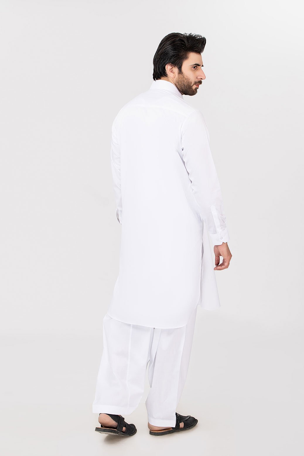 WHITE-BLENDED-SHALWAR SUIT (GSSS21-021)