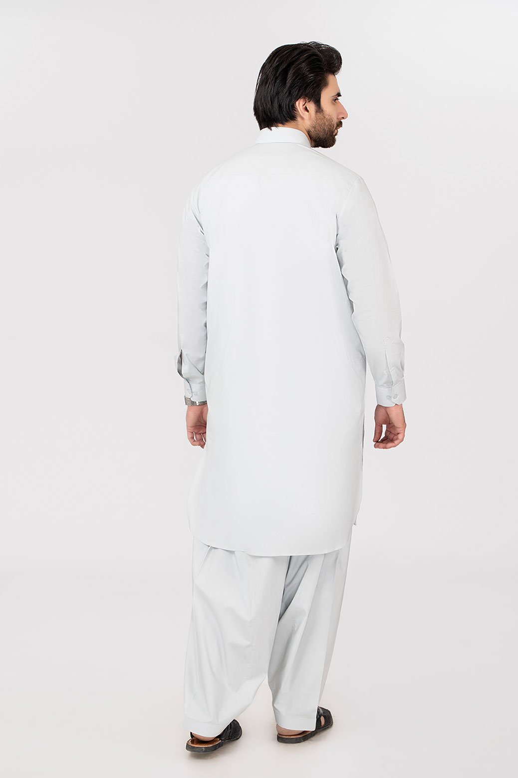 ASH-GRY-BLENDED-SHALWAR SUIT (GSSS21-022)