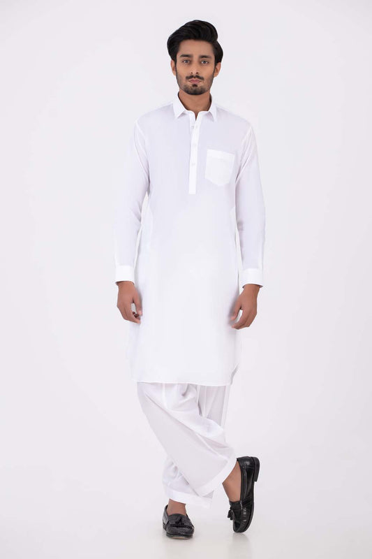 WHITE-COTTON-SHALWAR SUIT (GSSS21-025)