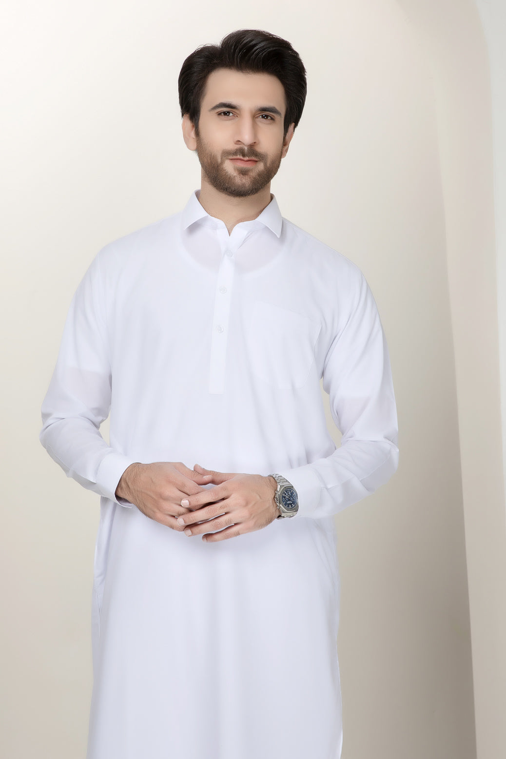 WHITE-BLENDED-SHALWAR SUIT (GSSS22-020)