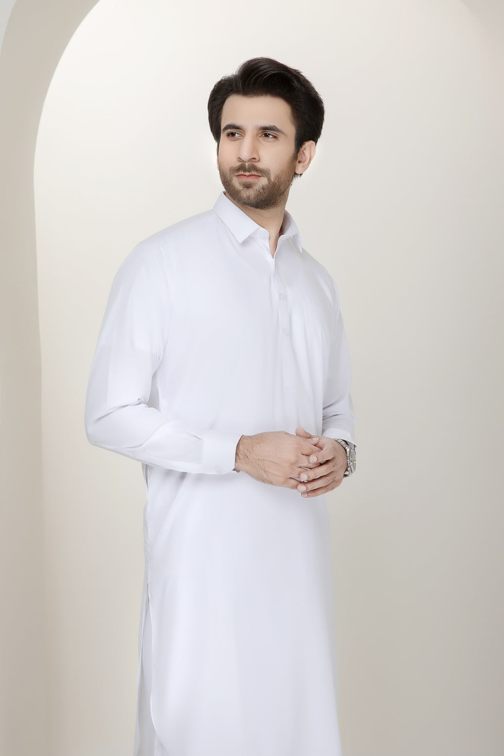 WHITE-BLENDED-SHALWAR SUIT (GSSS22-021)