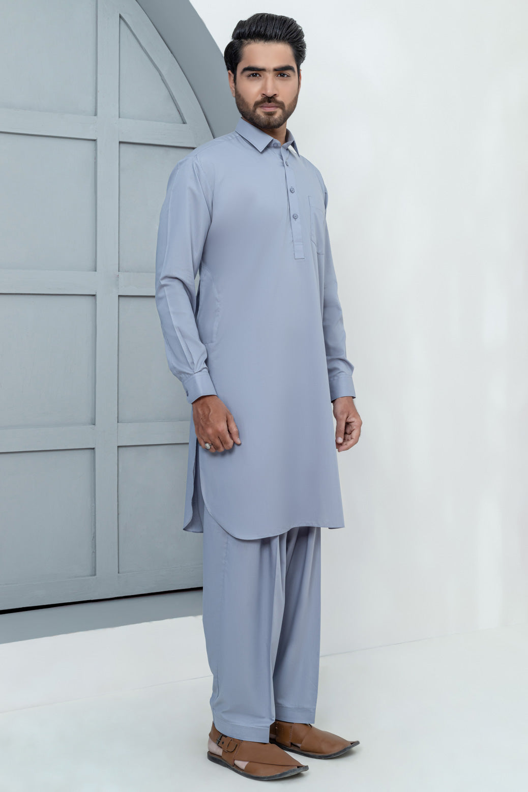 AFRICAN-BLENDED-SHALWAR SUIT (GSSS22-025)