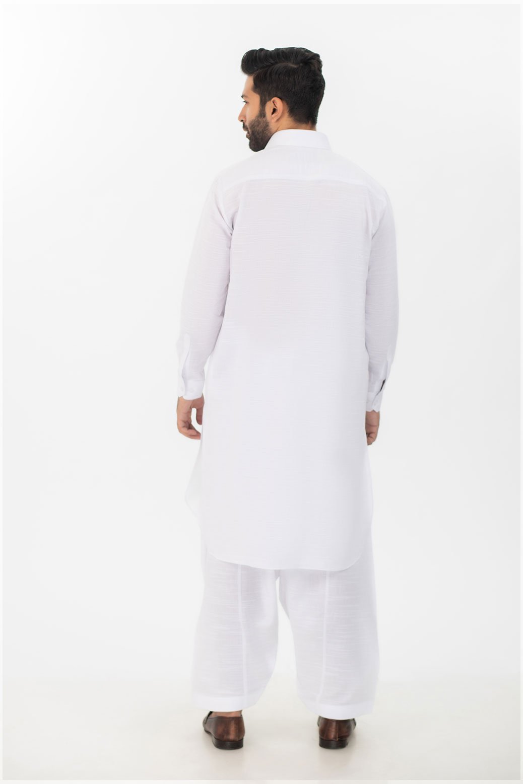 WHITE-BLENDED-SHALWAR SUIT (GSSW20-036)