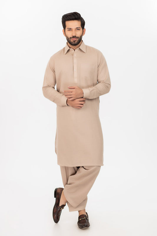 BEIGE-BLENDED-SHALWAR SUIT (GSSW20-039)