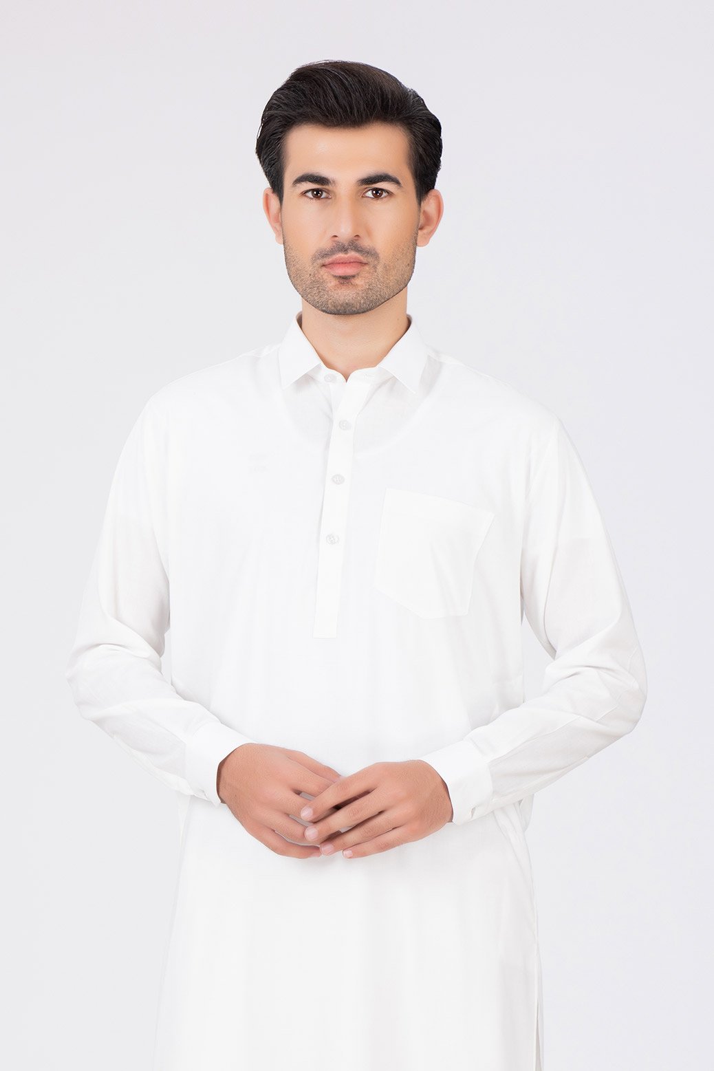 WHITE-VISCOSE-SHALWAR SUIT (GSSW21-017)