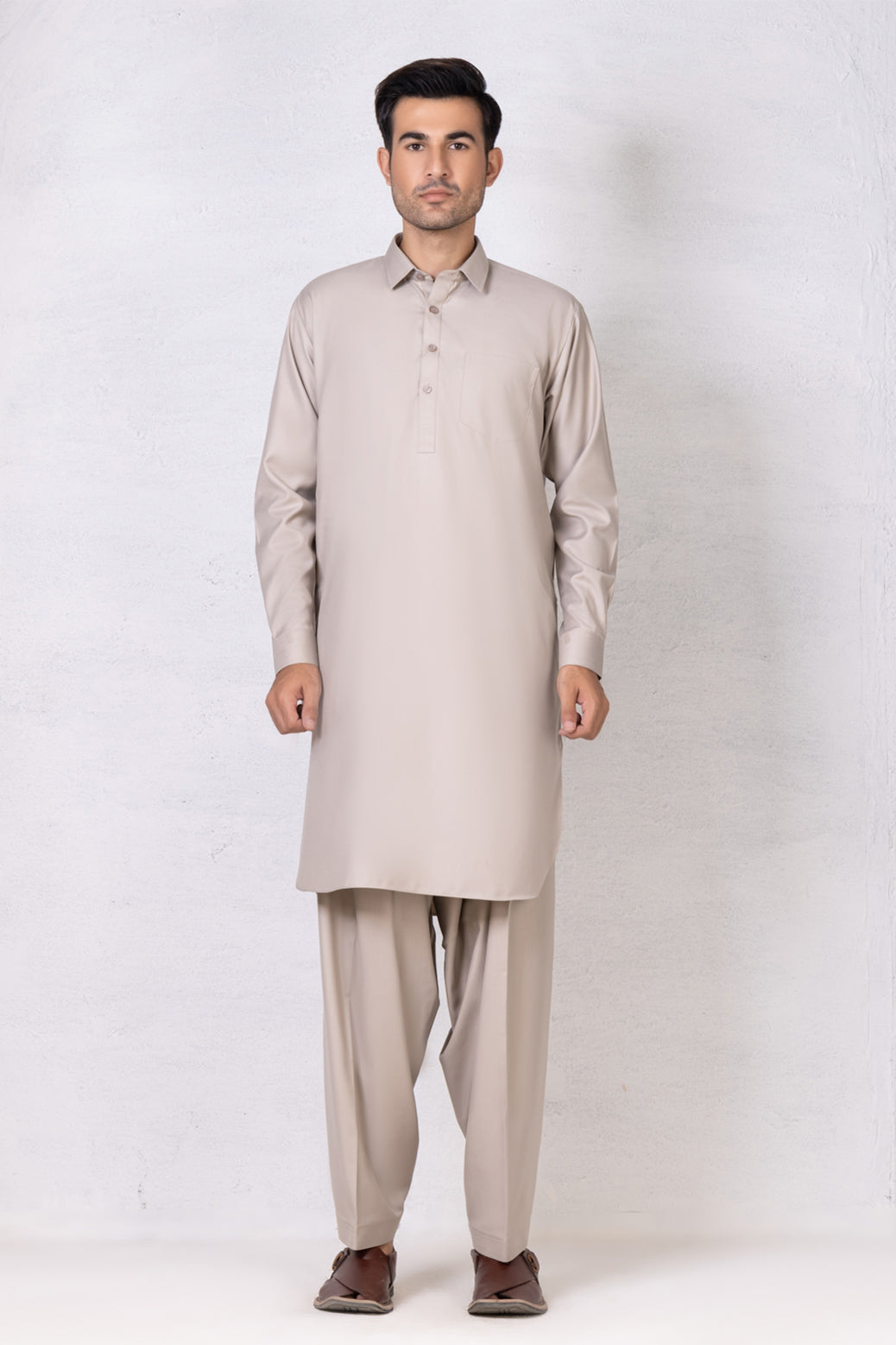 ASH+GRY-BLENDED-SHALWAR SUIT (GSSW22-005)