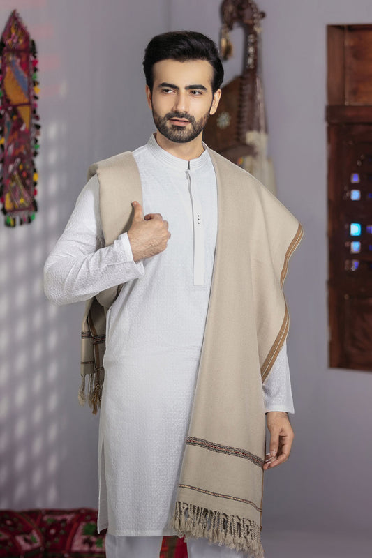 WHITE-CHICKANKARI-KURTA (KR21-001)