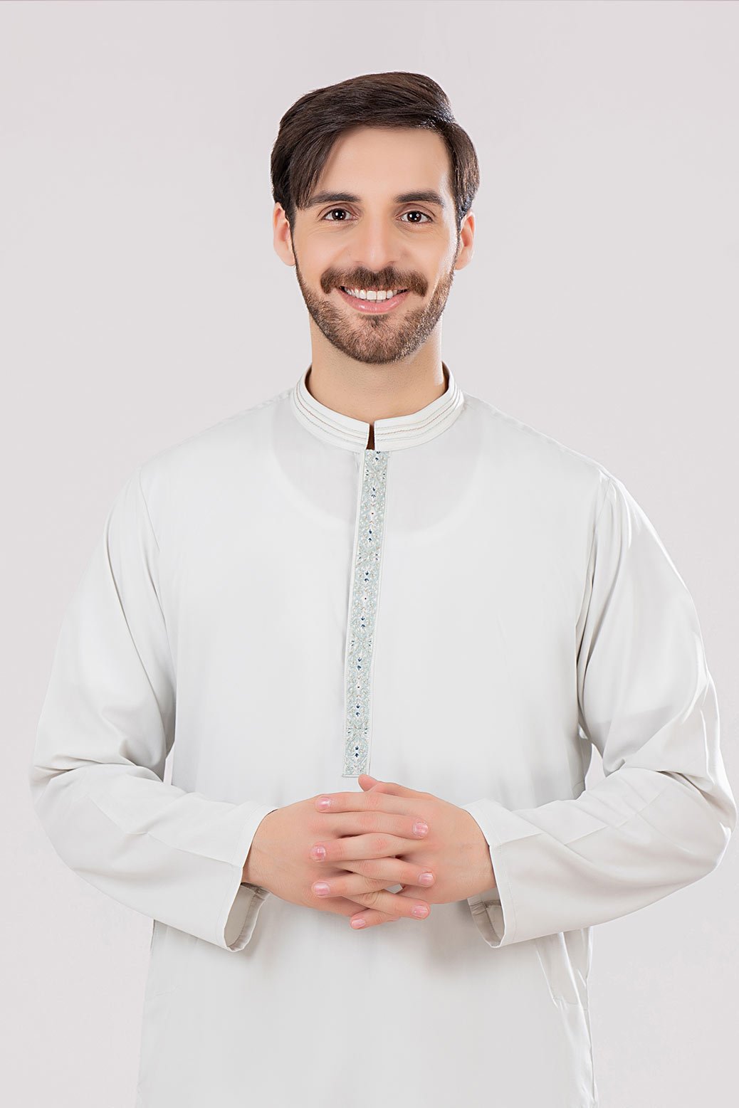 ALMOND-VISCOSE-KURTA SHALWAR (KSBR21-027)