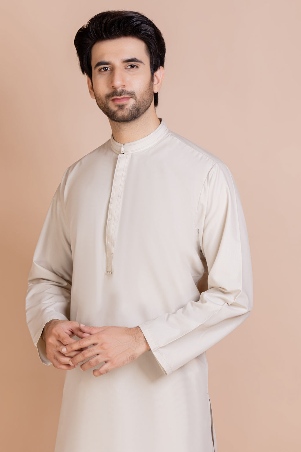 ASH-BLENDED-KURTA SHALWAR (KSRB22-010)