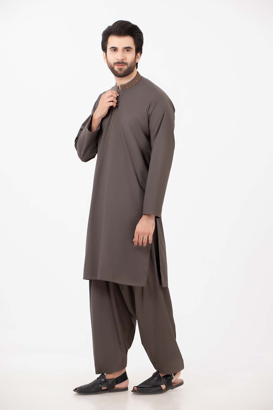 WOOD-VISCOSE-KURTA SHALWAR (KSRR21-013)