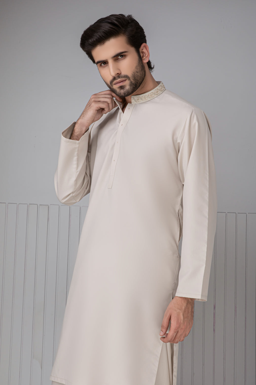 ASH-BLENDED-KURTA SHALWAR (KSRR22-023)