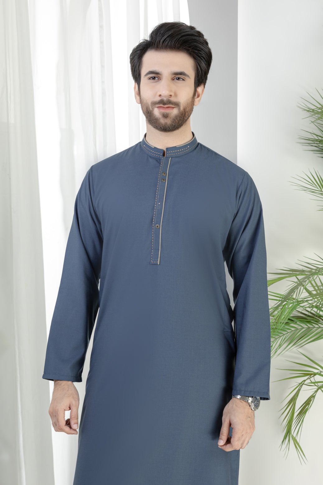 B-OCEAN-BLENDED-KURTA SHALWAR (KSRS22-018)