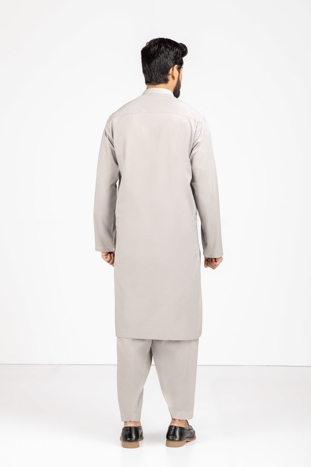 ASH+GRY-COTTON-KURTA SHALWAR (KSRS23-029)