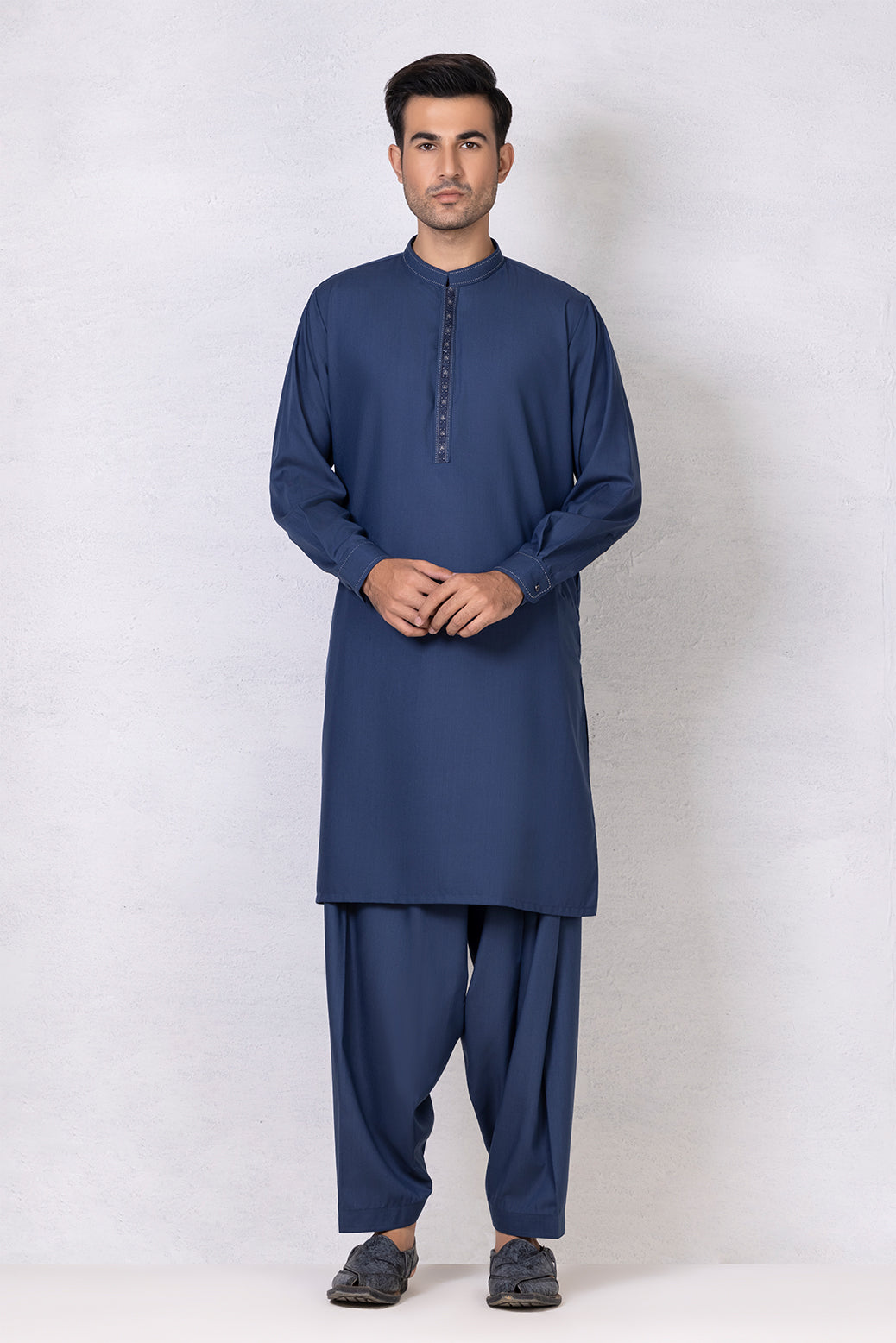 AEGEAN-BLENDED-KURTA SHALWAR (KSRW22-007)