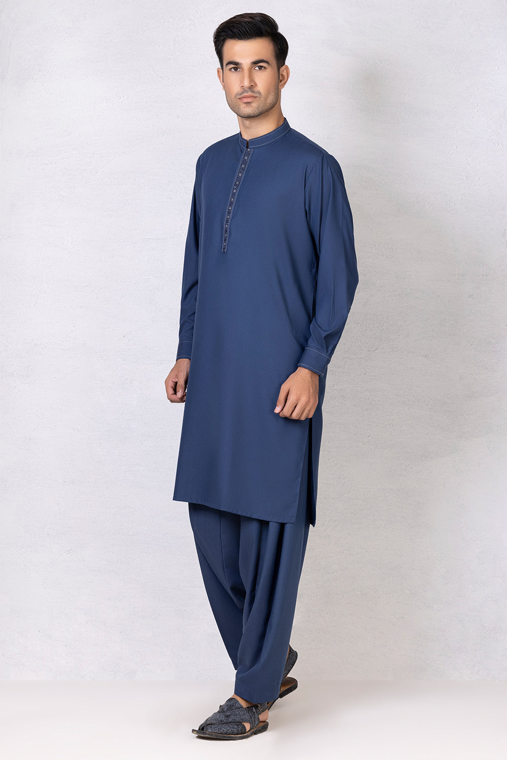 AEGEAN-BLENDED-KURTA SHALWAR (KSRW22-007)