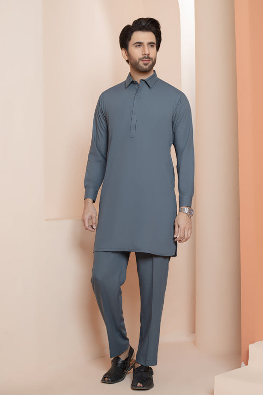 ANCHOR-BLENDED-KURTA PAJAMA TROUSER (KSS22-036)