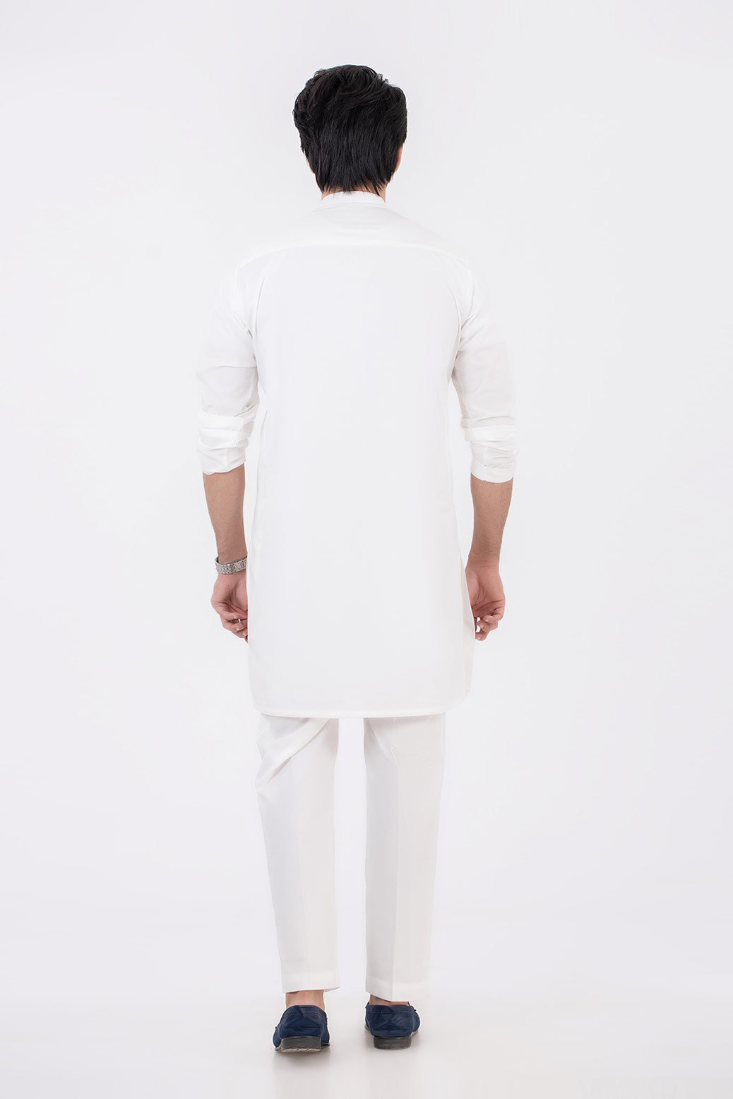 WHITE-COTTON-KURTA SHALWAR (KSSS21-022)