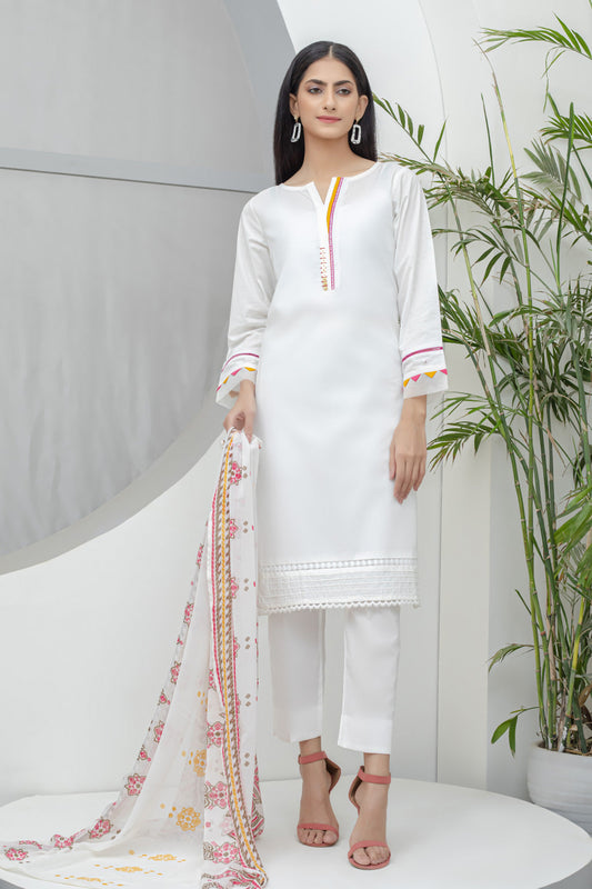 WHITE-LAWN-SUIT (RSK222P10)