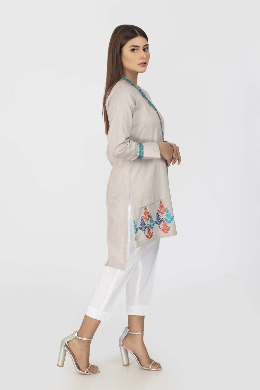 ASH+GRY-DOBBY-KURTI (SSK211P14)