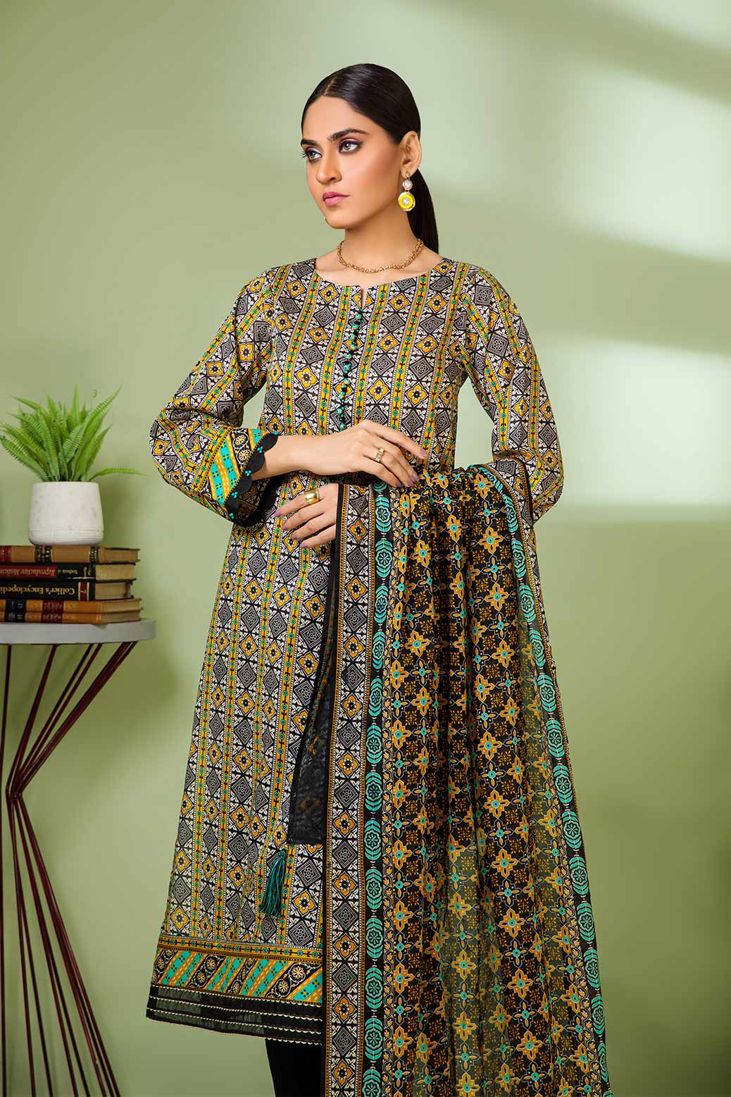 AJRAK CRAFT - 2 PC (SSV222P08)