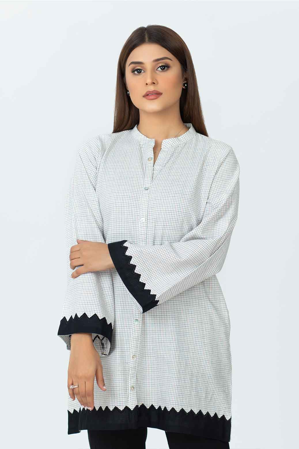 WHITE-TWILL-KURTI (WS201P27)