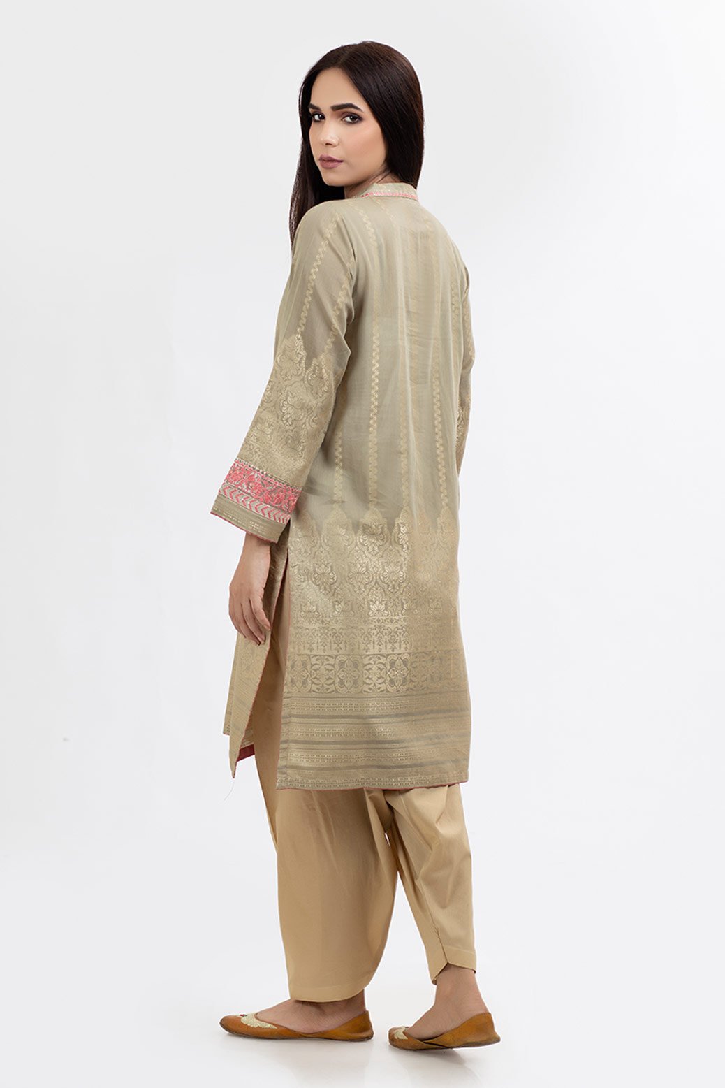 ASH+GRY-JACQUARD-KURTI (BSSK201P05)