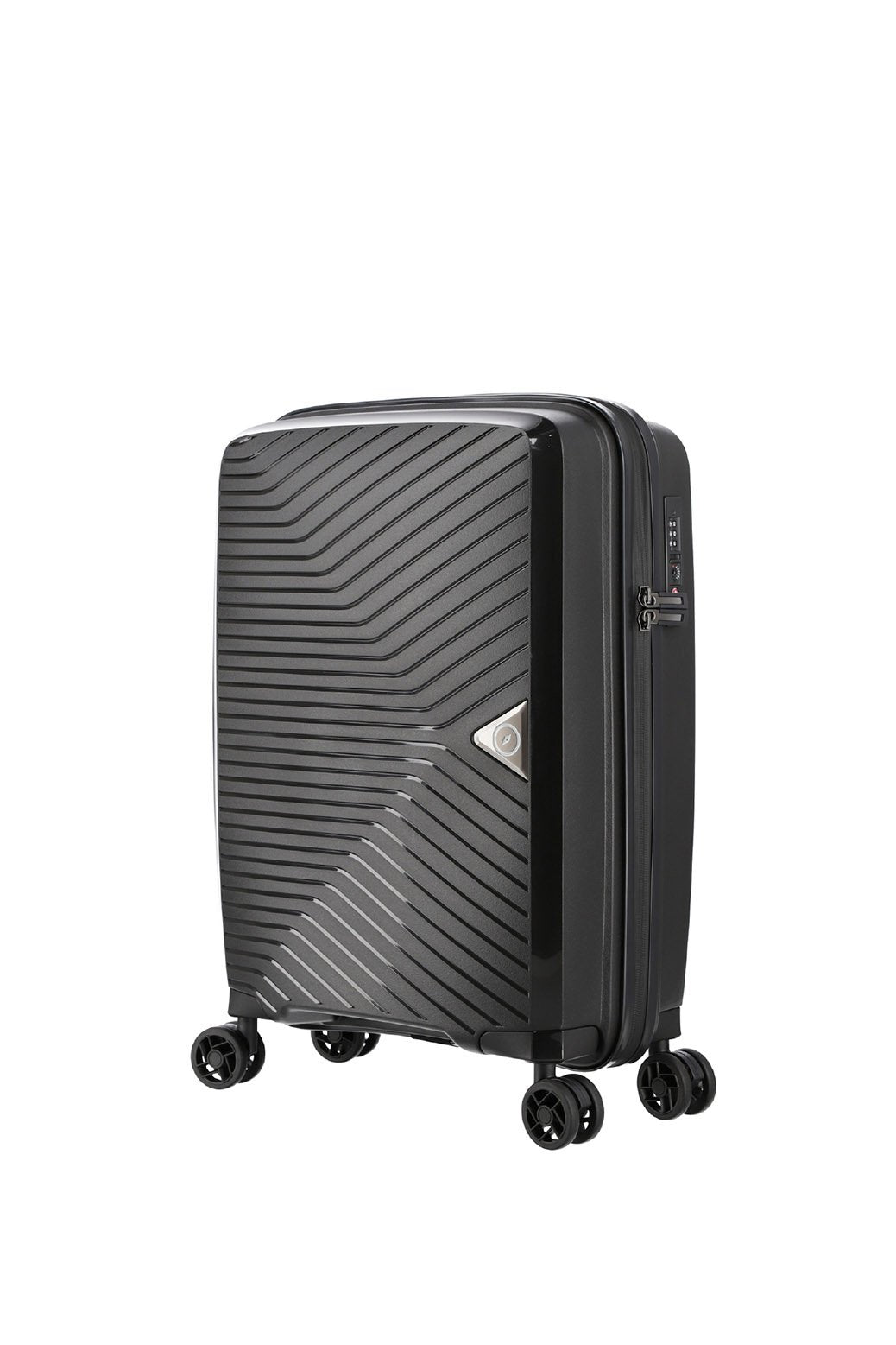 4W TROLLEY CABIN S 55 CM-BLACK (CP30205BK)