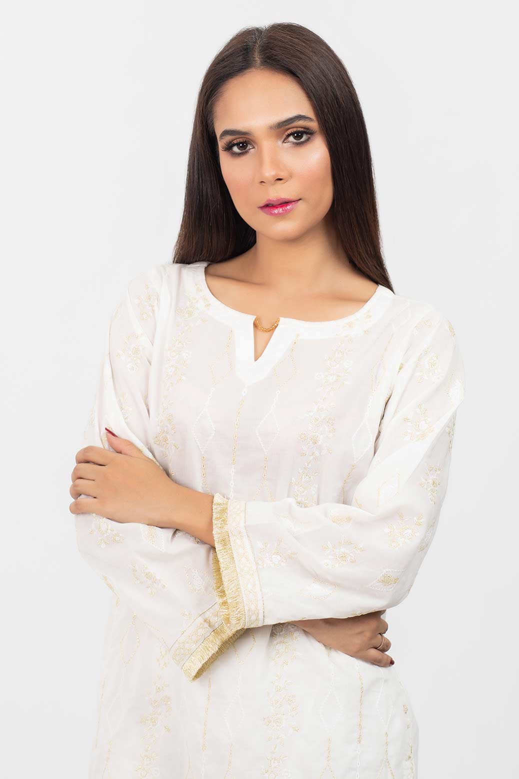 WHITE-LAWN-KURTI (ESSK201P02)